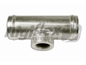 TUBO UNIVERSAL DE CONEXION DE RADIADOR Y TERMOSTATO APLICACION UNIVERSAL DE 38 MM ROSCA DE 22